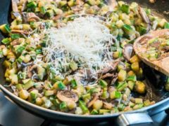 Risotto-Style Mushroom Zucchini