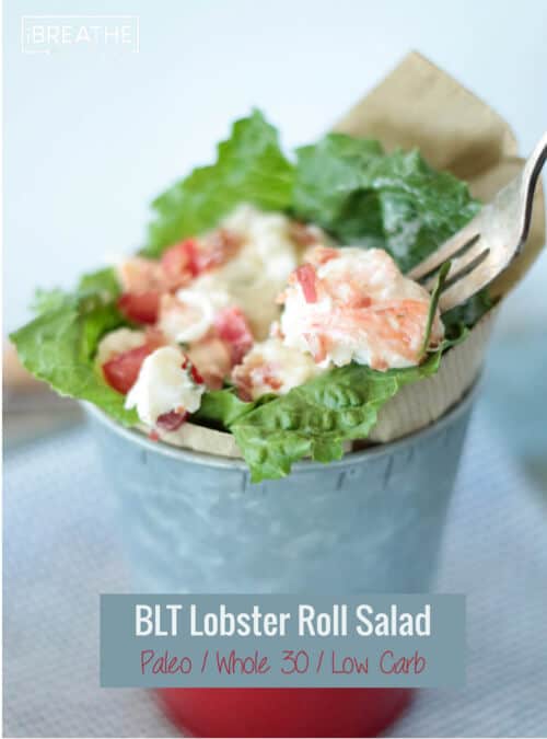 BLT lobster roll salad