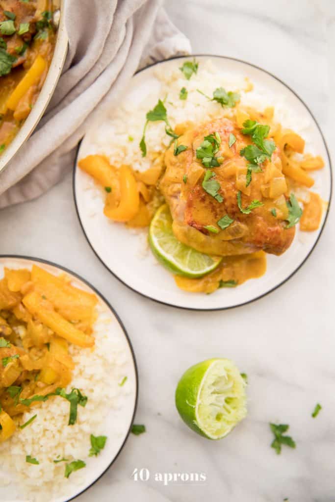 coconut curry turmeric chicken 