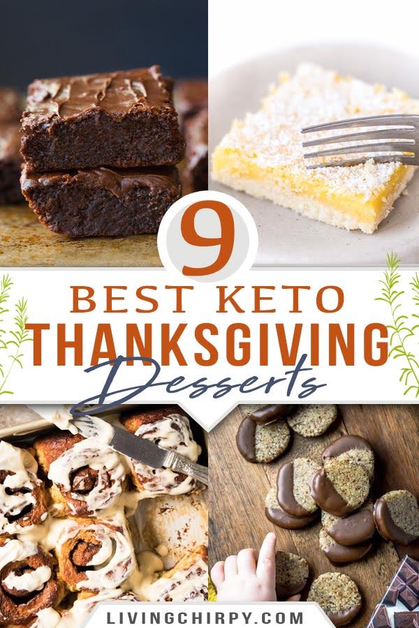 9 Best Keto Thanksgiving Desserts | Living Chirpy