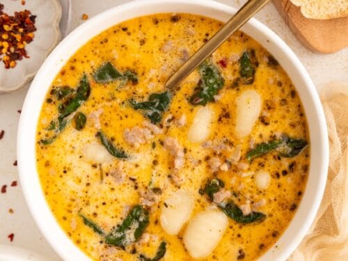 Daum FRANCE イチジク　トカゲ　足つき　ボウル　カップ　アールヌーボー Italian Sausage Gnocchi Soup | Living Chirpy